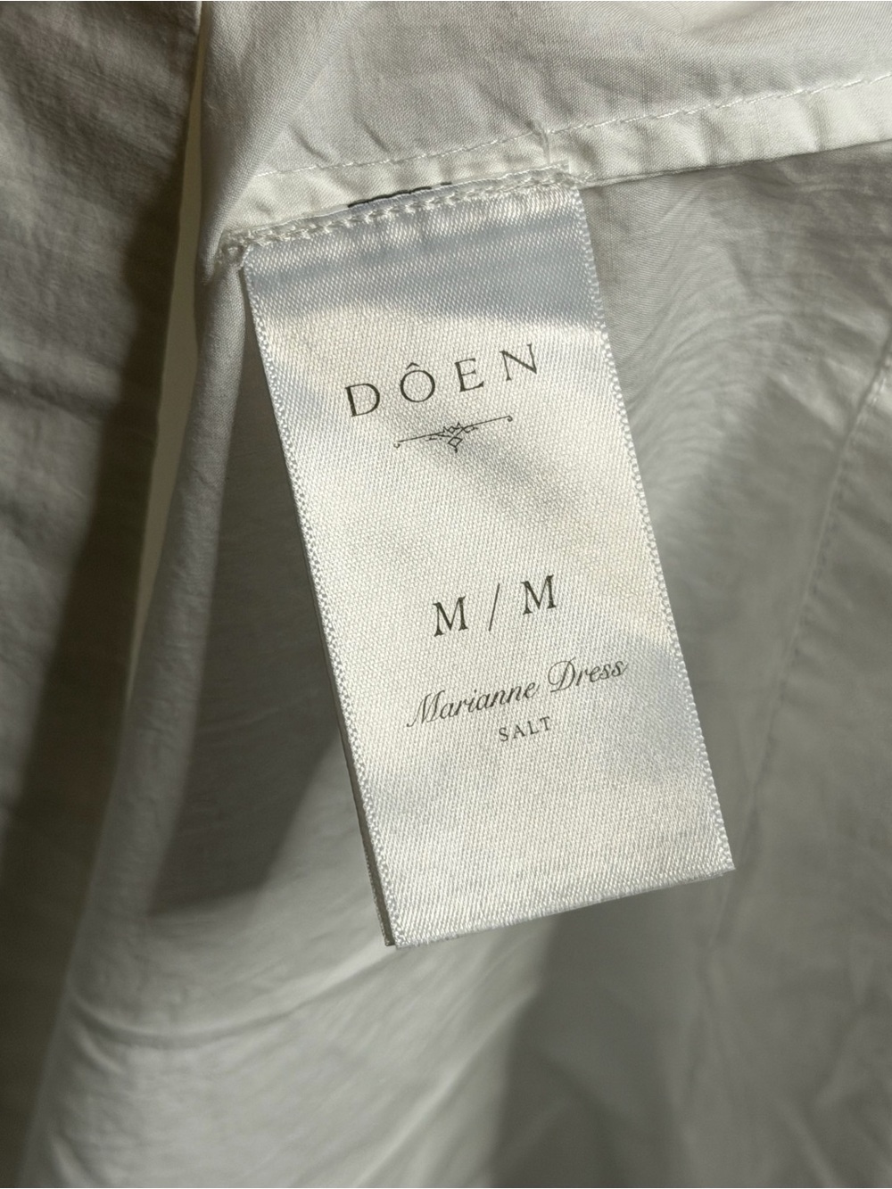 Doen Marianne Dress Ecru White - Picture 8 of 9